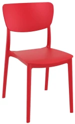 97255 Monna Red Καρεκλα Πολ/νιου