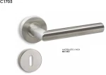 Conset C1705 Inox Πόμολο Μεσόπορτας-ροζέτα (ζεύγος)