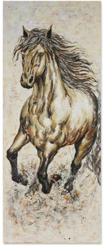 Πίνακας "άλογο" Καμβάς 60x150x3cm