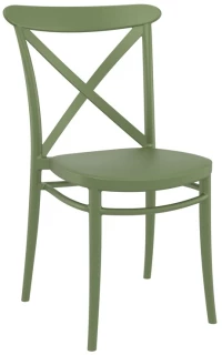 Cross Olive Green Καρεκλα Πολ/νιου