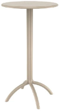 Octopus Bar Φ60χ108εκ.dove Grey Πολ/νιου