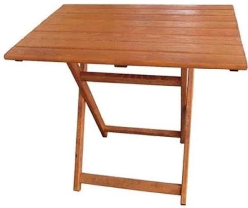 181724 Τραπεζι Οξιασ Πτυσσομενο 80x60x75εκ.