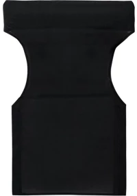 Μαξιλαρι Textilene 600gr/m2 2x1 Μαυρο Για Πολυθρονα Σκηνοθετη Hm5272.05 46.5χ53χ80υεκ.