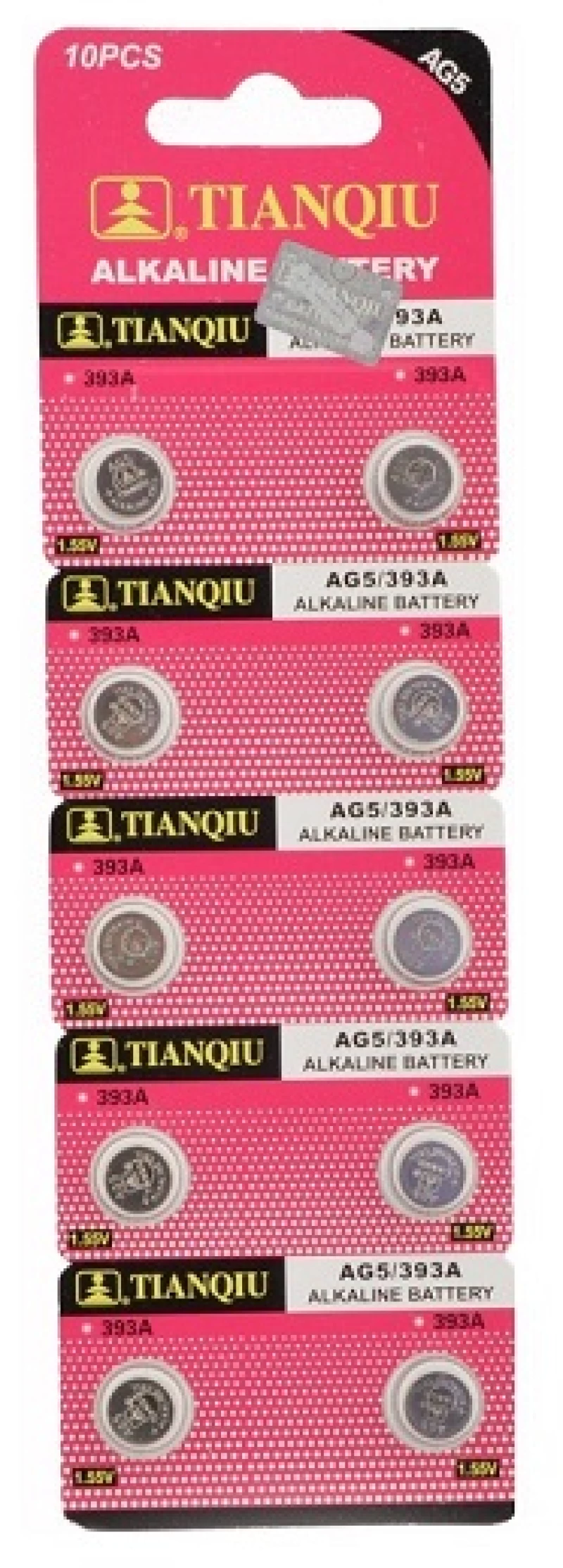 Αλκαλικές Μπαταρίες - Ag5/393a – 1.55v - 10pcs - 681057