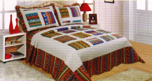 Κουβερλι Σετ (220cm X 240cm + 2 X 50cm X 70cm) Lt1490 - -