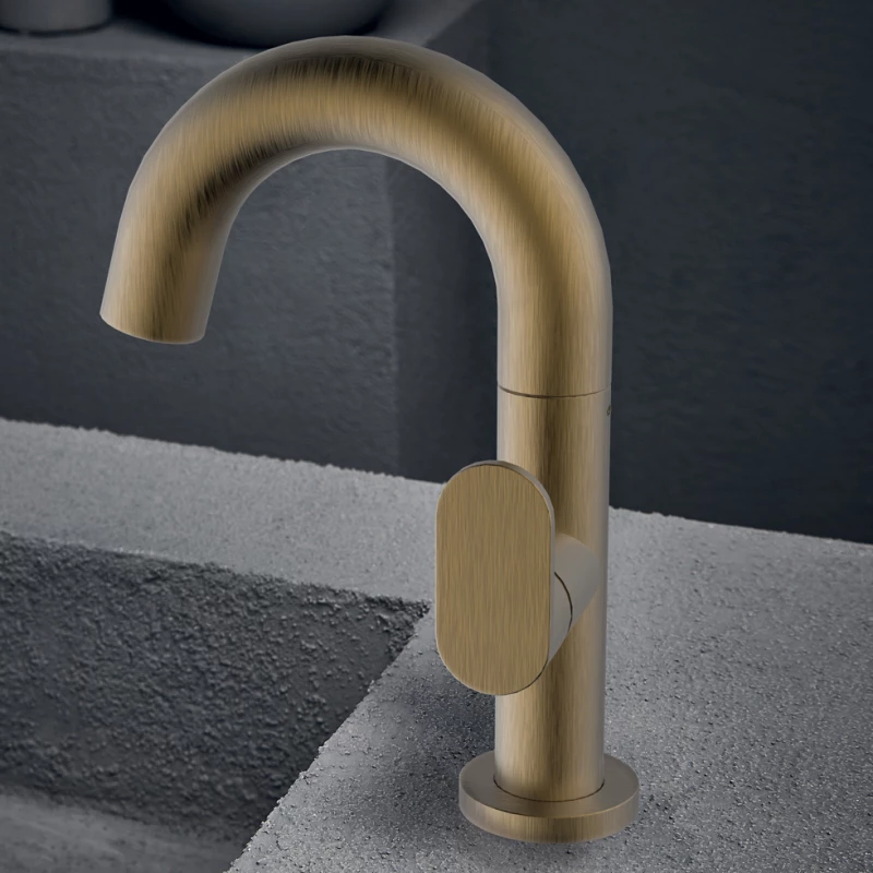 Armando Vicario Slim Bronze Brushed 500010 – Μπαταρία Νιπτήρα Ψηλή