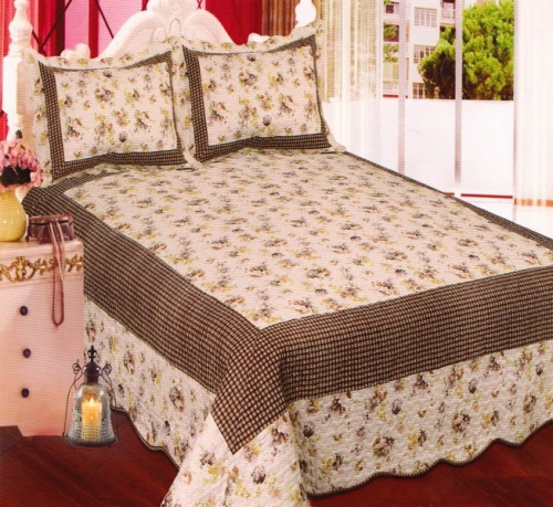 Κουβερλι Σετ (220cm X 240cm + 2 X 50cm X 70cm) Ag0251jk - -