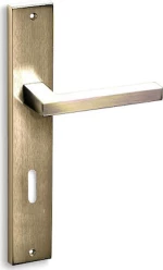Convex 865 Ματ Όρο Πόμολο Εξωτερικής Πόρτας - Πλάκα/αριστερό 85mm(τεμ.)