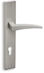 Convex 775 Ματ Νίκελ Πόμολο Μεσόπορτας - Πλάκα 72mm(ζεύγος)
