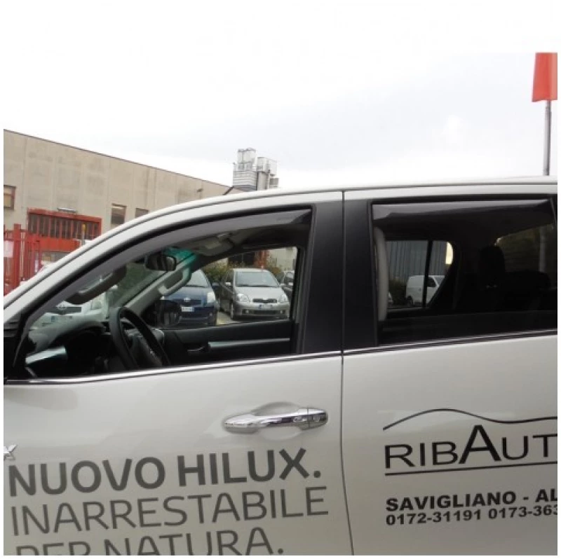 Σετ 4 Ανεμοθραυστεσ Toyota Hilux 2016- 4πορτο (εμπροσ-πισω)
