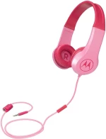 Motorola Squads 200 Pink Οn Ear Παιδικά Ακουστικά Hands Free Με Splitter