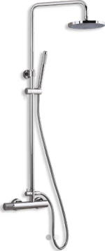 Eurorama Eletta Tecno Chrome Στήλη Ντουζιέρας 2 Εξόδων 167066-100