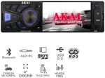 Akai Ca015a-4108s Ηχοσύστημα Αυτοκινήτου Με Μεγάλη Οθόνη, Bluetooth, Usb, Micro Sd Και Aux-in