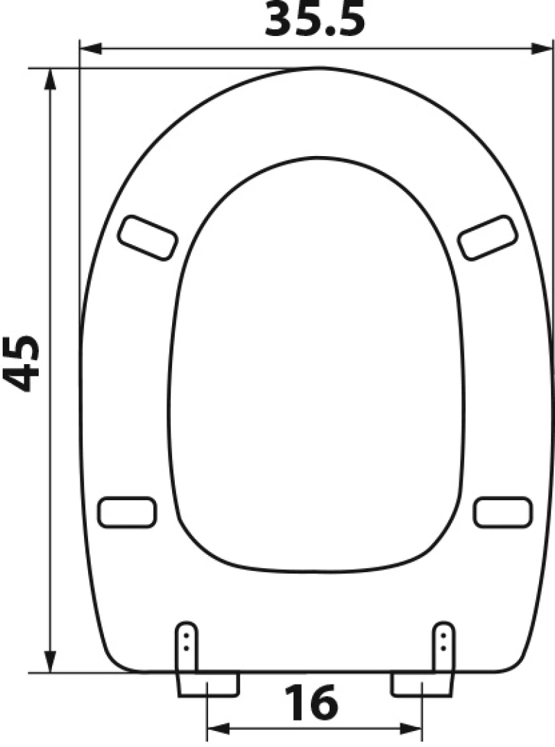 Apollo Polyester 0225 - Κάλυμμα Λεκάνης