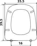 Emirama Polyester 0204 - Κάλυμμα Λεκάνης