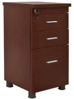 Συρταριερα Γραφειου Vance Επαγγελματικη Wenge Hm2049.12 40x46x75υ Εκ.