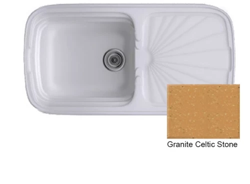 Sanitec Classic 306 (96×51) - Γρανιτένιος Νεροχύτης