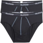 Σλιπ Ανδρών Sloggi Men Start Midi 2 Τεμάχια 10206949-0004 Μαύρο 7613136899771