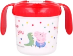 Εκπαιδευτικό Ποτηράκι Με Χειρολαβές 10+m 250 Ml Peppa Pig Little One