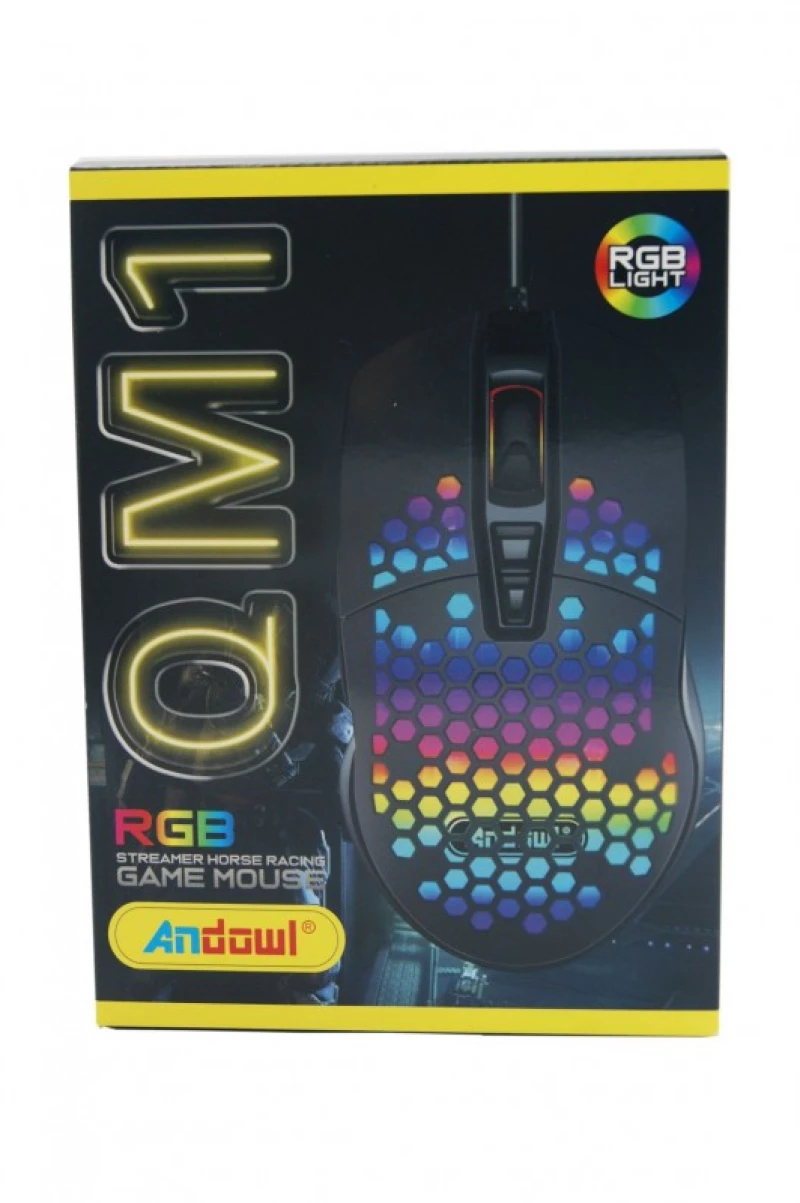 Ποντικι Υπολογιστη Με Led Φωτισμο Andowl Q-m1