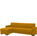 Καναπές Κρεβάτι Γωνιακός Jose Μουσταρδί 270x165x84cm
