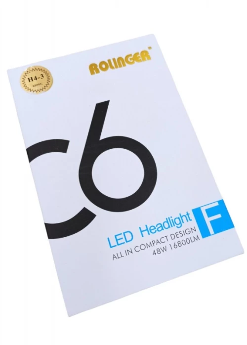 Λαμπεσ Led H4-3 Aytokinhtoy C6 Rolinger 9v-36v 48w Ty-00047