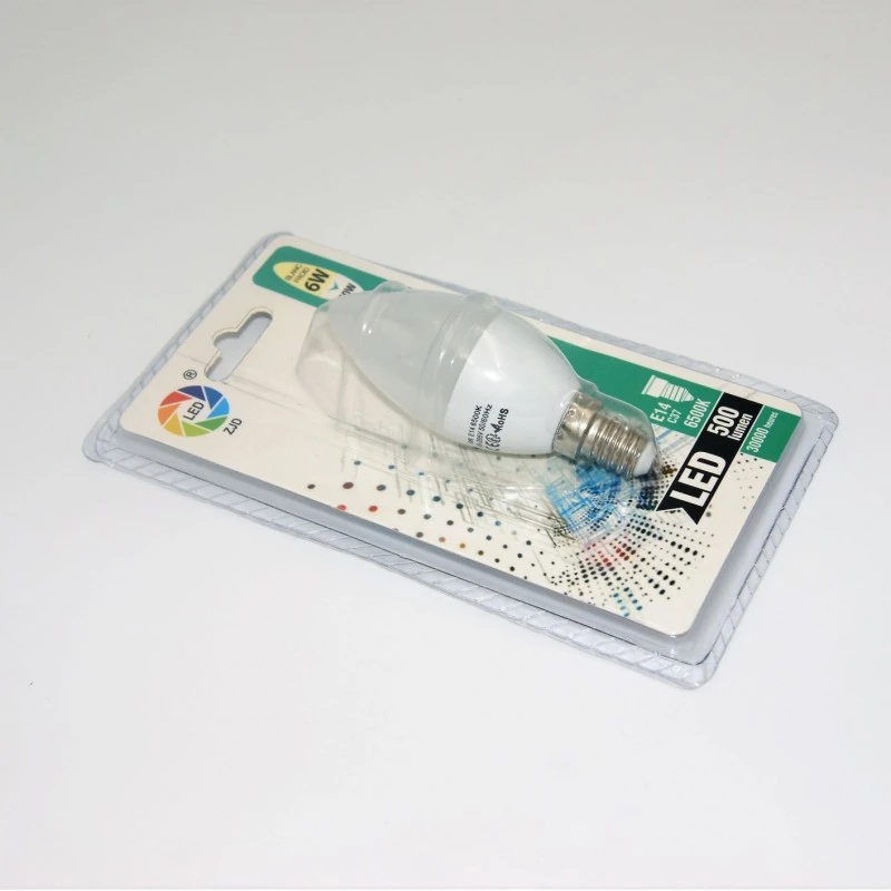 Led Λαμπα E14 C37 6w 500lm 6500k Li-la-6541