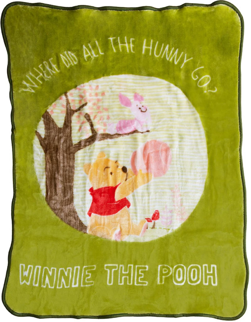 Κουβερτα Βρεφ Polyester 110χ140 Winnie 01 Digital Print 01 Digital Print Βελουτε Βρεφικη Κουνιασ 110χ140