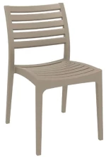 79989 Ares Taupe Καρεκλα Πολ/νιου