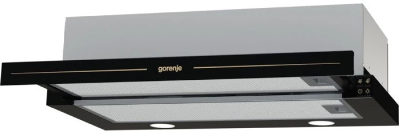 Gorenje Bhp62clb - 731613 Απορροφητηρας Συρομενος Classico Μαύρος
