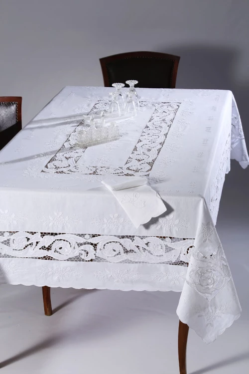 Χειροποίητο Τραπεζομάντηλο 9895 (170cm X 220cm) - -