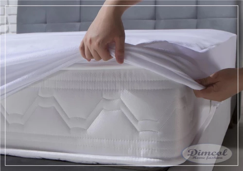 Αδιαβροχο Προστατευτικο Στρωματοσ Ενηλ Cotton 100% 120χ200+30 Φούστα White White Αδιαβροχο Φουστα 120χ200+30