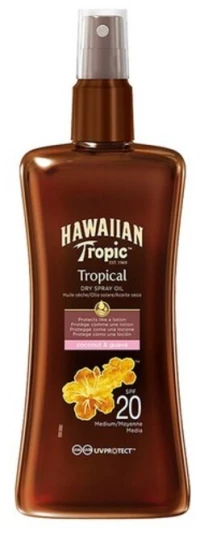 Προστατευτικό Λάδι Coconut & Guava Hawaiian Tropic Spf 20 20 (200 Ml)