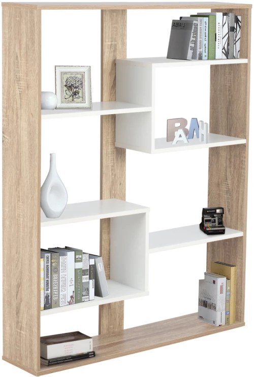 Βιβλιοθηκη Marceline Hm8772.01 100χ21χ124,5 Λευκο