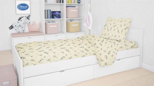 Σεντονια Εμπριμε Σετ 3 Τεμ Παιδ Flannel Cotton 100% 160χ240 Birds 16 Ecru 160χ240 Birds 16 Ecru Σεντονια Μονα Φανελενια Εμπριμε Σετ 3 Τεμ