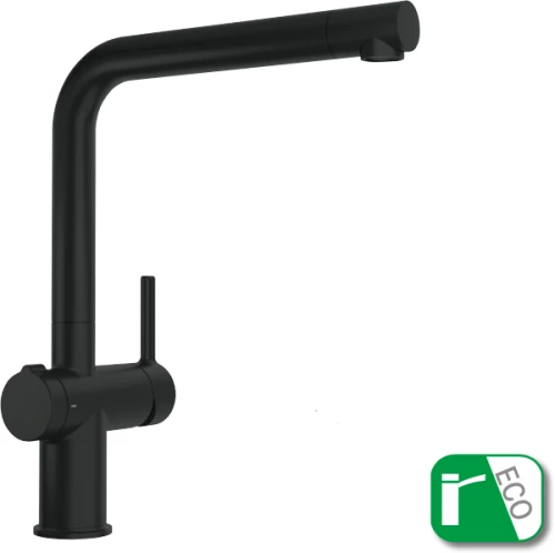 Franke Active Twist Ντους Ματ Μαύρο Αναμεικτική Μπαταρία Κουζίνας 50mm