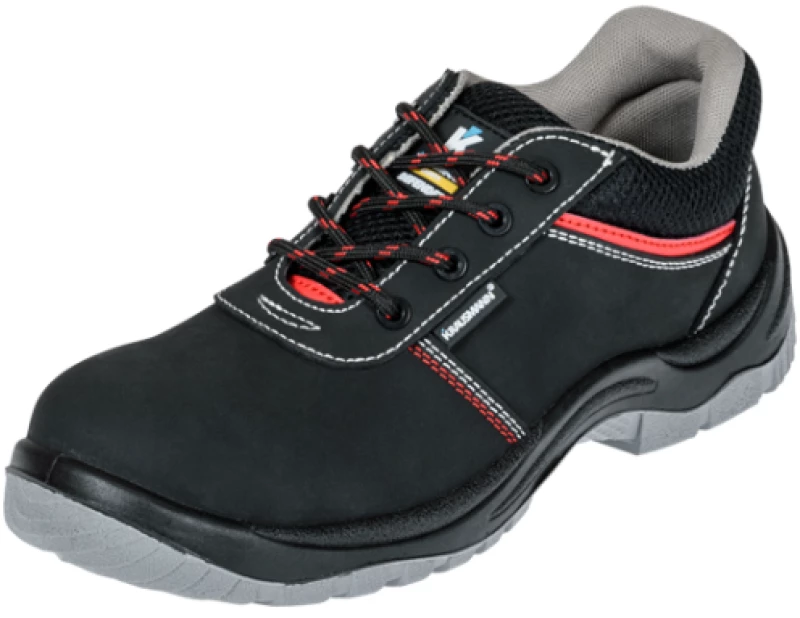 Krausmann Tracker Sb-sra Low Cut Μαυρα / Κοκκινα Υποδήματα Εργασίας Νο 42