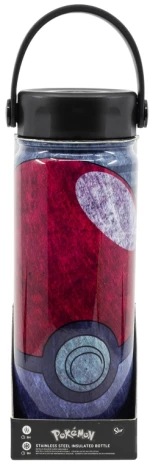 Μεταλλικό Μπουκάλι Θερμός Stainless Steel Hydro Bottle 530 Ml Pokemon 010523