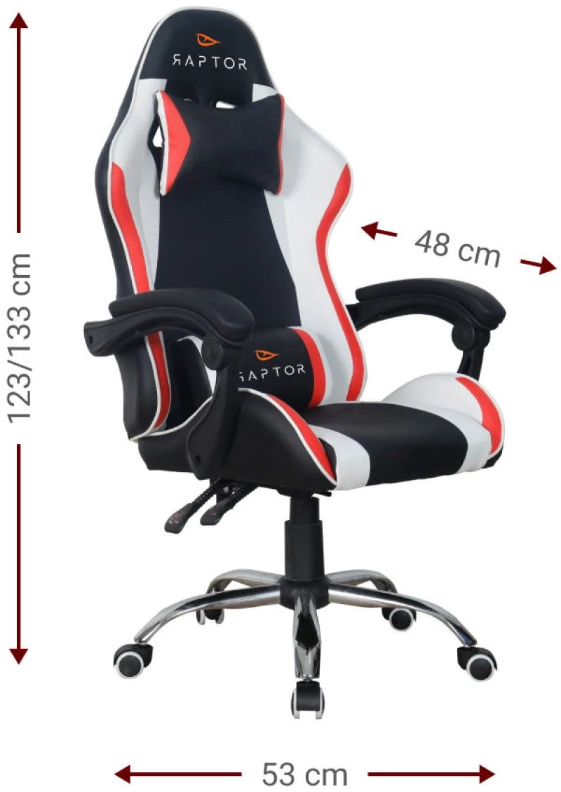 Καρέκλα Gaming Raptor Goro - - Pvc,μέταλλο - Megab2b 161595759