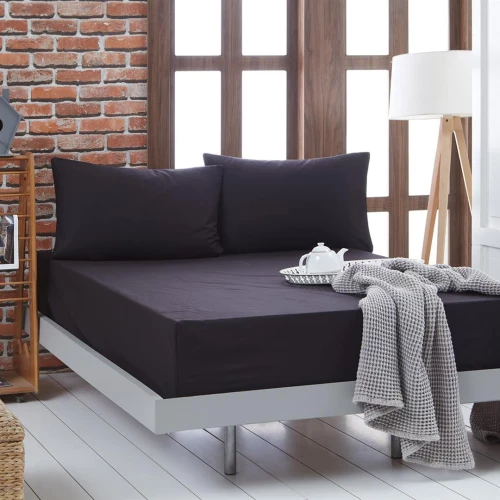 Σεντόνι King Size Μονόχρωμο Art 1999 265x270 Μαύρο - -