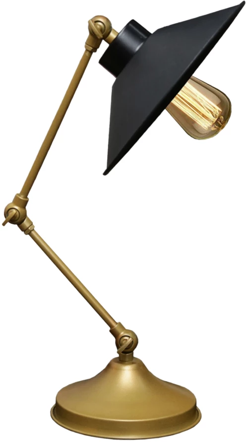 Φωτιστικο Επιτραπεζιο Μεταλλικο Χρυσο Hm7588.01