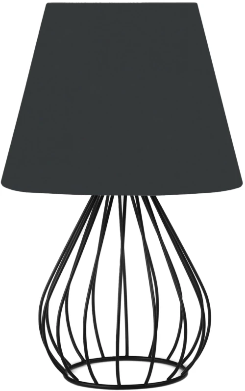 Φωτιστικο Επιτραπεζιο Μεταλλικο Μαυρο Hm7604.01