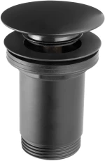 Ferro Rotondo S285b-bl-b Βαλβίδα Μαύρη Pop-up Χωρίς Υπερχείλιση G5/4