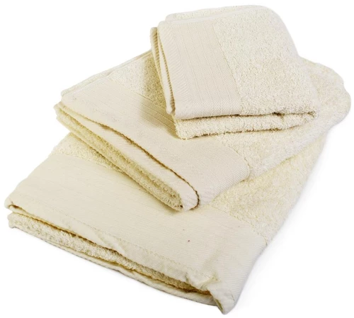 Πετσετα Ενηλ Cotton 100% 40χ60 Πενιε 500 Gsm Εκρου Εκρου Πενιε 500gsm 40χ60