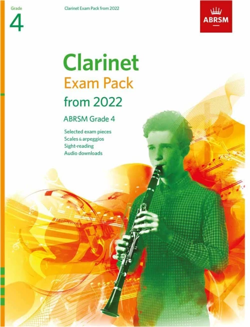 Clarinet Exam Pack From 2022, Grade 4