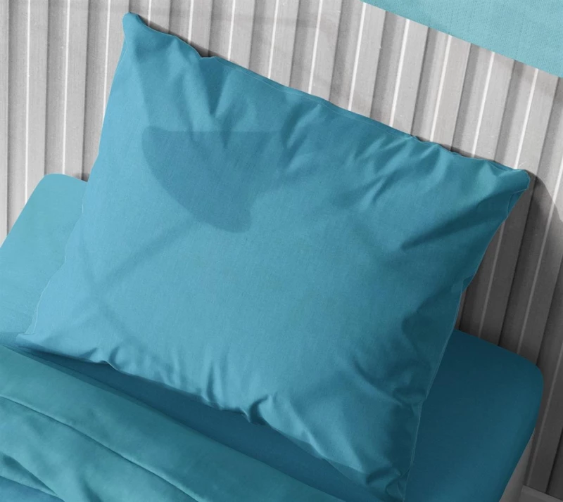 Μαξιλαροθηκη Ενηλ Cotton 100% 50χ70 Solid 493 Turquoise 493 Turquoise Μαξιλαροθηκεσ Βαμβακερεσ Μονοχρωμεσ 50x70