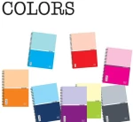 251322 Next Colours Τετρ. Σπιράλ 17x25εκ. 3θεμ. (σετ 10 Τεμαχιων)