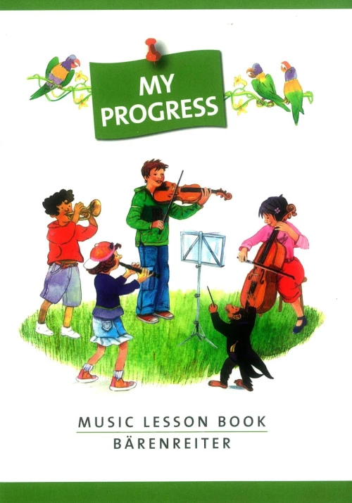 Τετράδιο Μικρό My Progress (πεντάγραμμο)