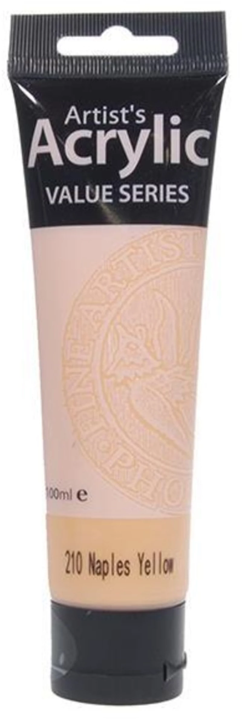 256342 Phoenix Ακρυλικό Χρώμα 210 Naples Yellow Hue, Σωληνάριο 100ml