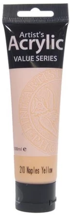 256342 Phoenix Ακρυλικό Χρώμα 210 Naples Yellow Hue, Σωληνάριο 100ml